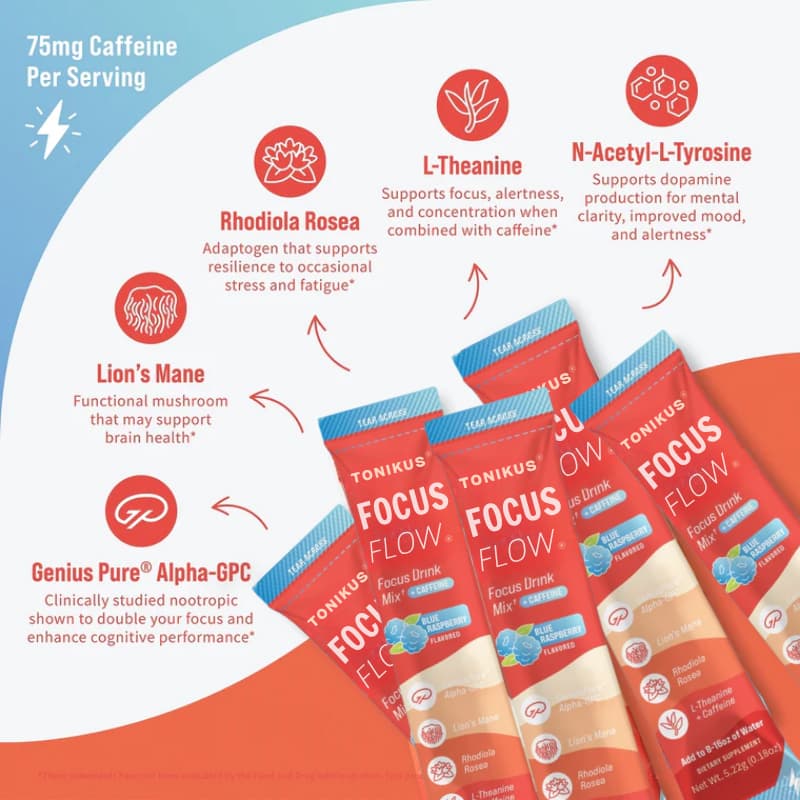 Blue Raspberry - Caffeine - 20 servings