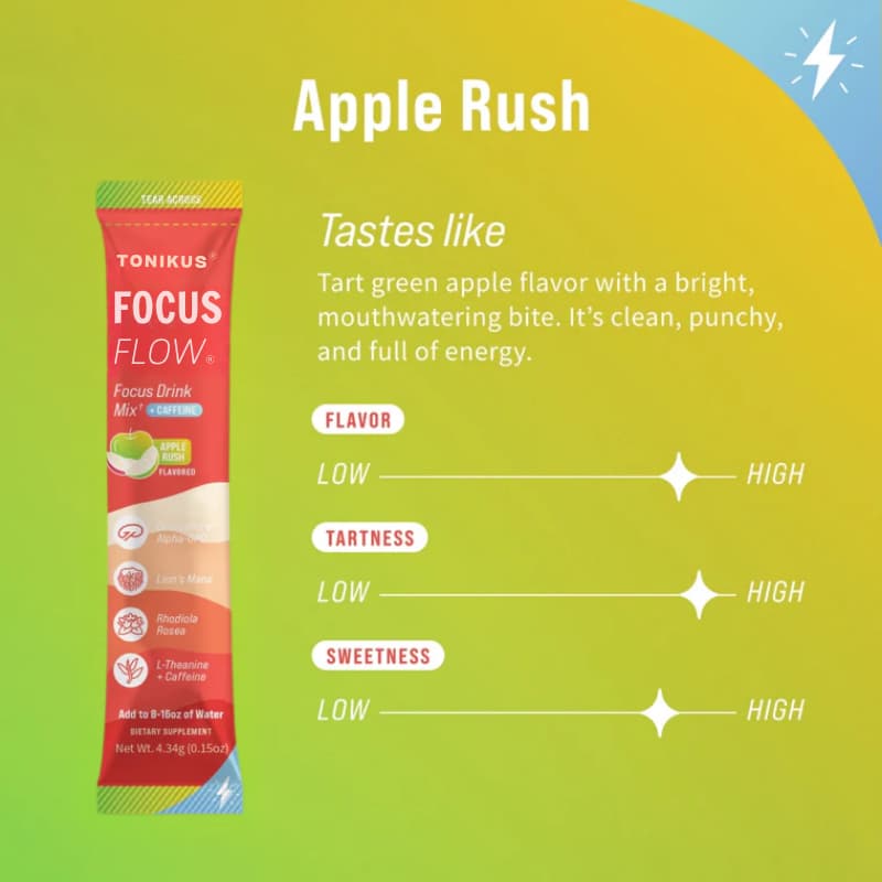 Apple Rush - Caffeine - 20 servings