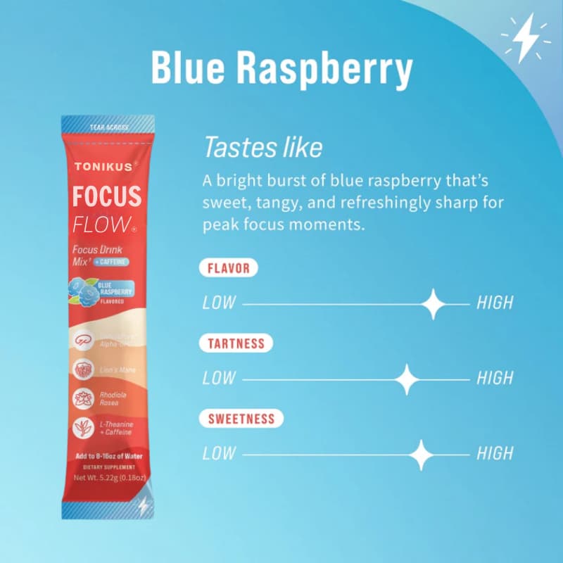 Blue Raspberry - Caffeine - 20 servings