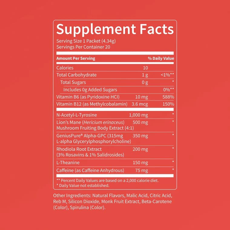Apple Rush - Caffeine - 20 servings