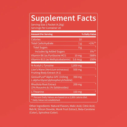 Apple Rush - No Caffeine - 20 servings